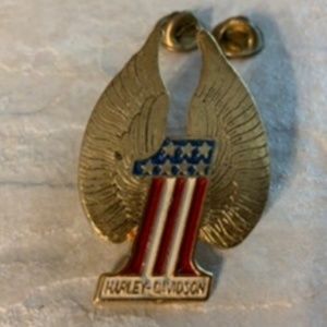 Harley Davidson  Vintage Flying Pin